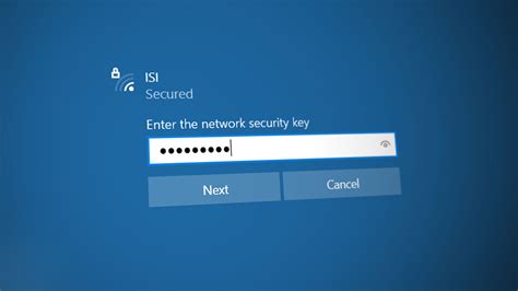 A dialog box will show asking for a PIN. . Windows 10 asking for network security key instead of password
